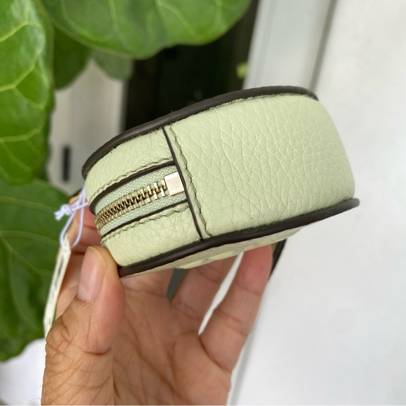Limited ‼️ Tory Burch Thea Coin Pouch 150410 Meadow Mist - Picture 4 of 9